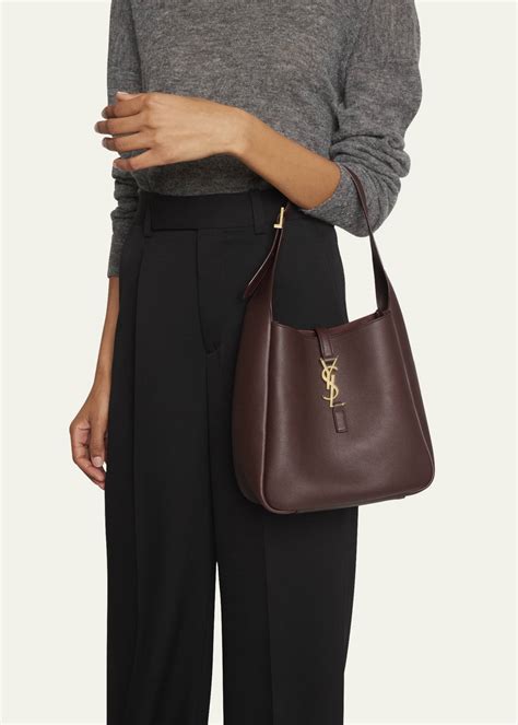 yves saint laurent borsa hobo|Saint Laurent Micro Le 5 à 7 Leather Hobo .